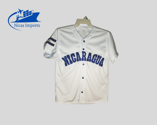Camisa Jersey "Nicaragua en letra de Molde"